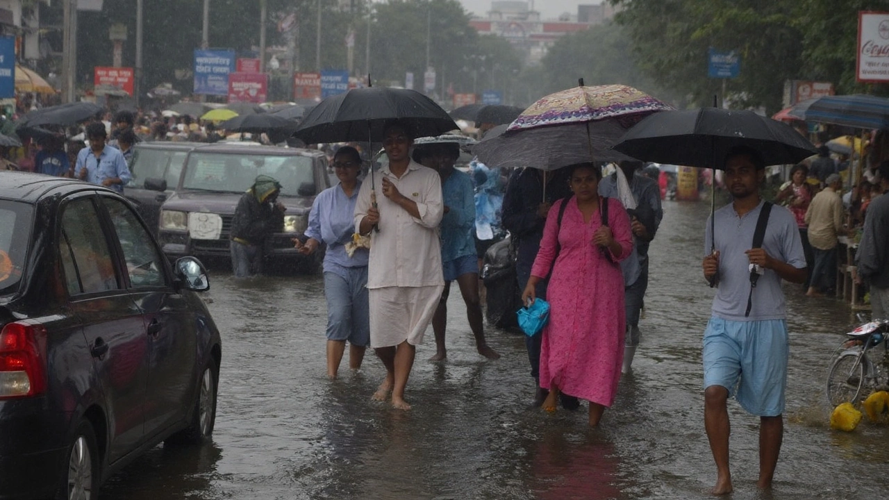 मुंबई-ठाणे में भारी बारिश का रेड अलर्ट: स्कूल बंद, फ्लाइट्स-ट्रेनों पर असर